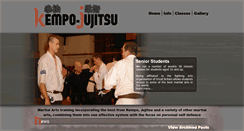 Desktop Screenshot of kempojujitsu.co.uk