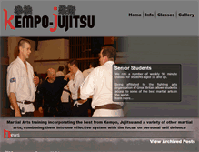 Tablet Screenshot of kempojujitsu.co.uk